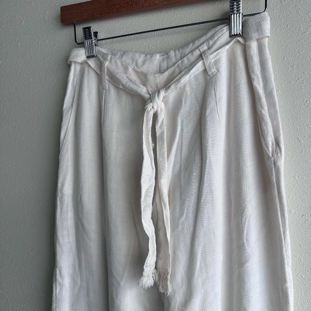 L Space Cream Wide-Leg Pants – XS - Picture 9 of 10